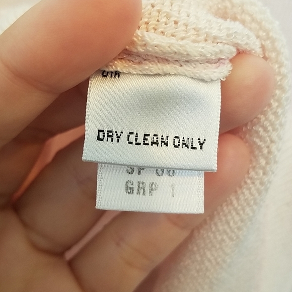 Vintage St. John Evening Pale Pink Knit Tank Top - Picture 7 of 8